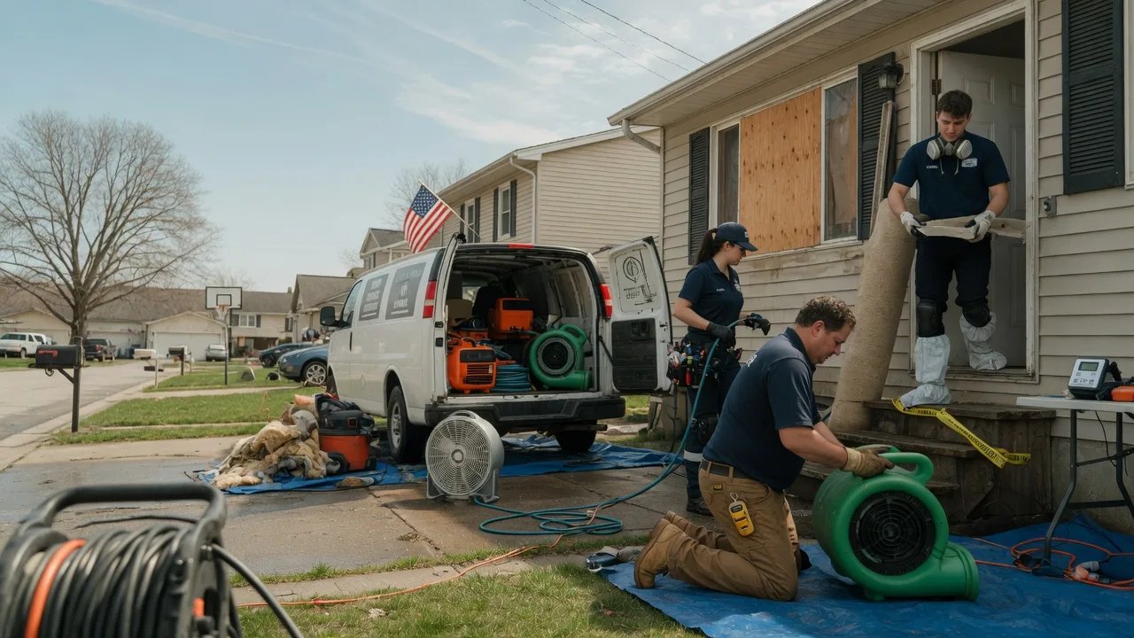 Water Damage Restoration in Cylinder, IA near me